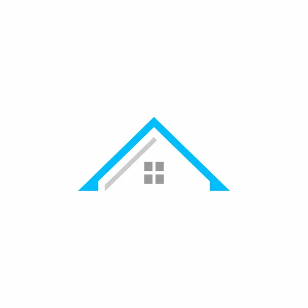 Abstract Roof Vector Real Estate Logo — стоковый вектор