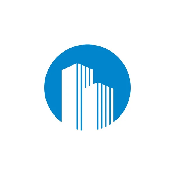 Building Vector Real Estate Logo — Vector de stock