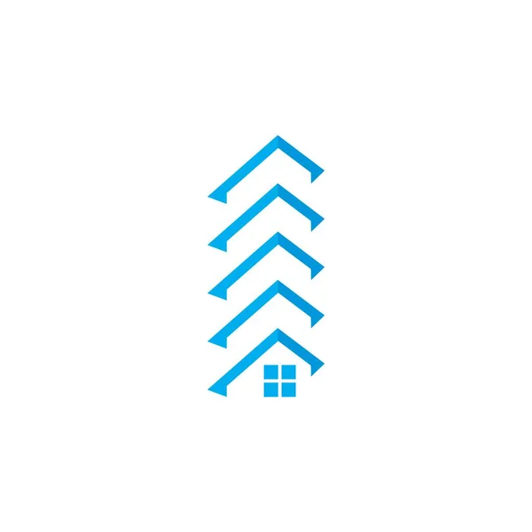 Residential Vector Real Estate Logo — Wektor stockowy