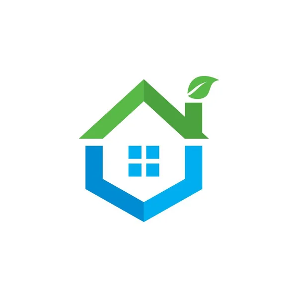 House Vector Real Estate Logo — стоковый вектор
