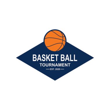 Basketbol Vektörü, Spor Logosu Vektörü