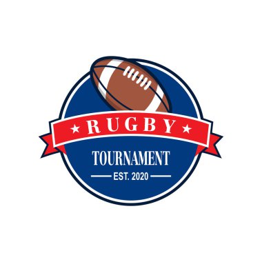 Rugby Vektörü, Spor Logosu Vektörü