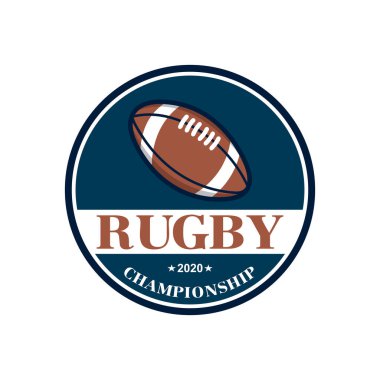 Rugby Vektörü, Spor Logosu Vektörü