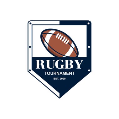 Rugby Vektörü, Spor Logosu Vektörü