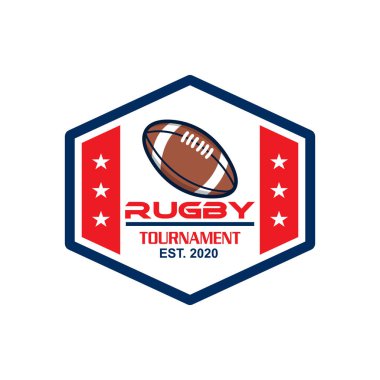 Rugby Vektörü, Spor Logosu Vektörü