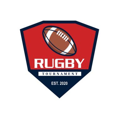 Rugby Vektörü, Spor Logosu Vektörü