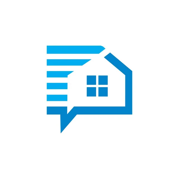 House Vector Real Estate Logo — стоковий вектор