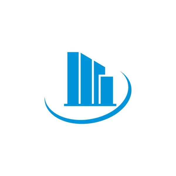 Architektura Vektor Real Estate Logo — Stockový vektor