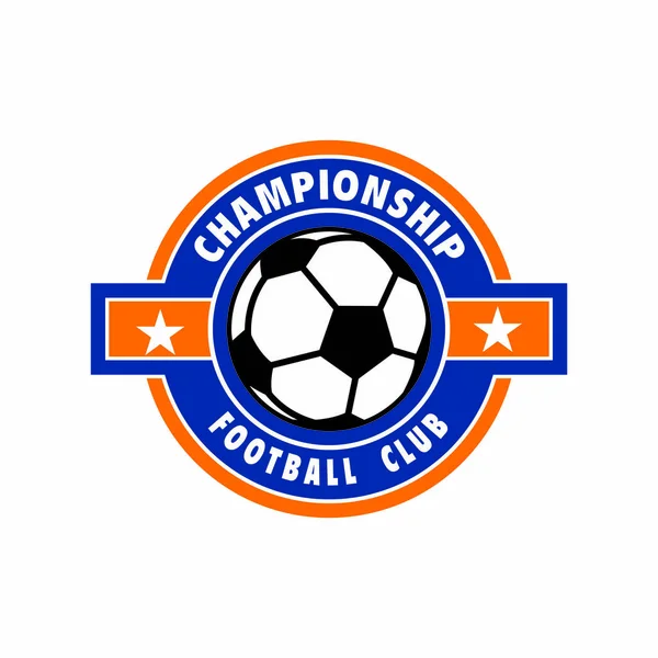 Football Vector Sport Logo Vector — Vettoriale Stock