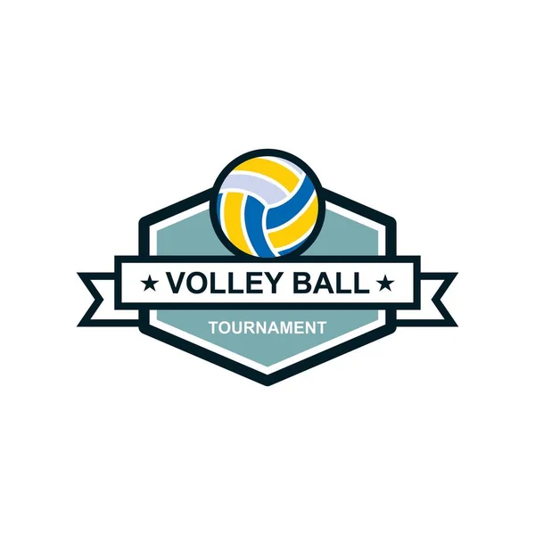 Volleyball Vector Sport Logo Vector — ストックベクタ