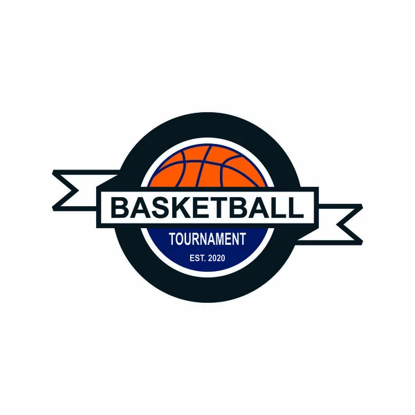 Basketball Vector Sport Logo Vector — Vetor de Stock