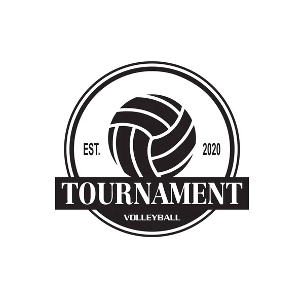 Volleyball Vector Sport Logo Vector — ストックベクタ