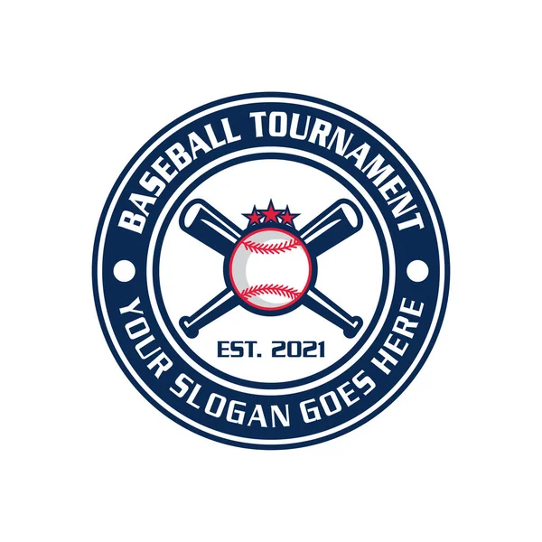 Baseball Logo Sport Logo Vector — Image vectorielle