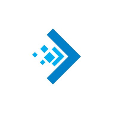 dijital logo, teknoloji logo vektörü