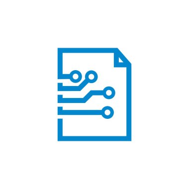 dijital belge logosu, teknoloji logosu