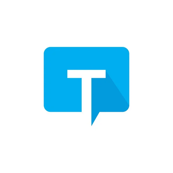 Message Tech Vector Technology Logo — Vettoriale Stock