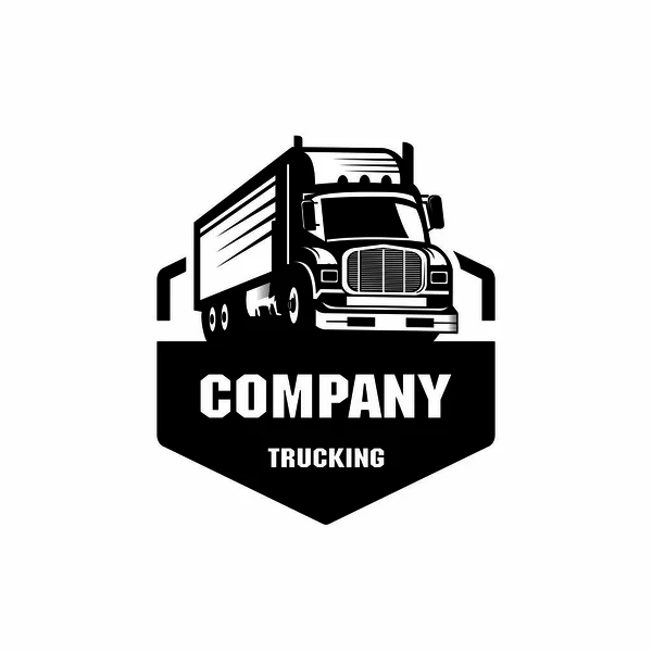 Trucking Logo Cargo Logo Vector — Vetor de Stock