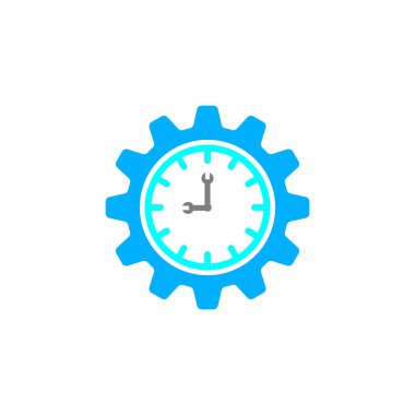 Clock Logo , Industry Logo Vector