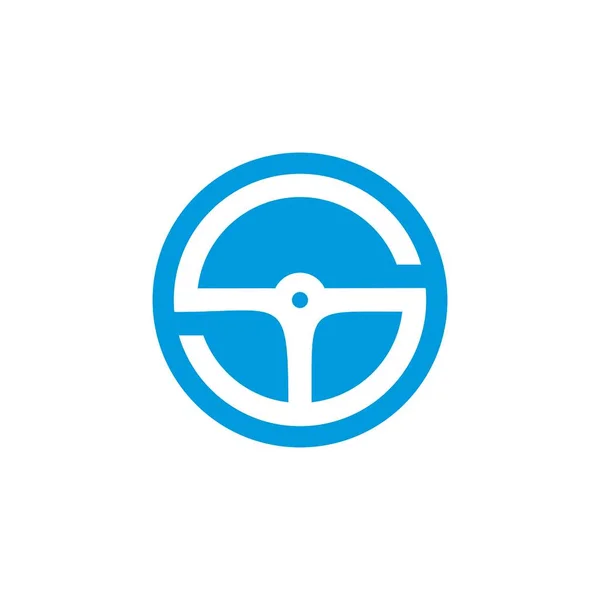 Steering Logo Automobile Logo Vector — стоковый вектор