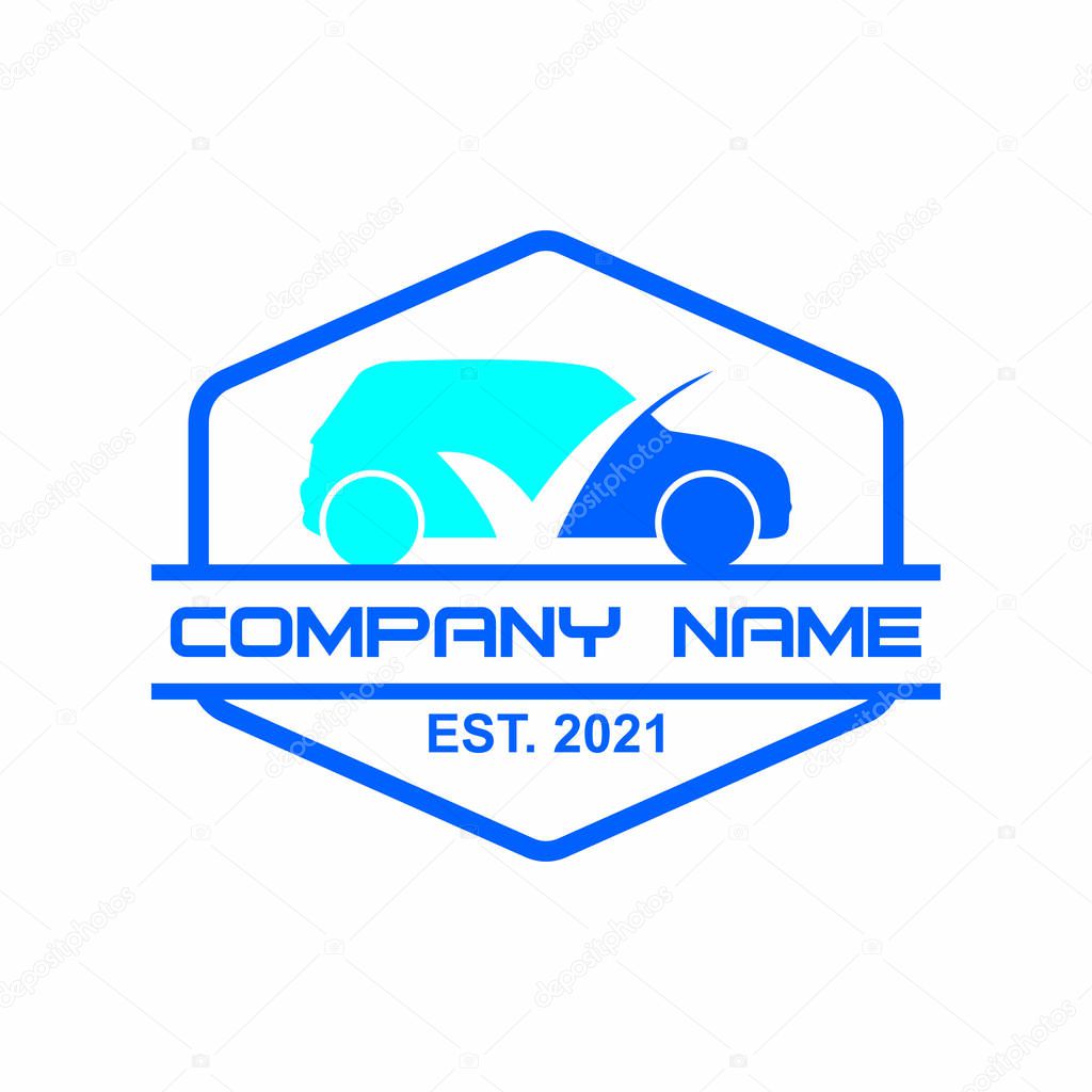 auto check logo , automotive logo