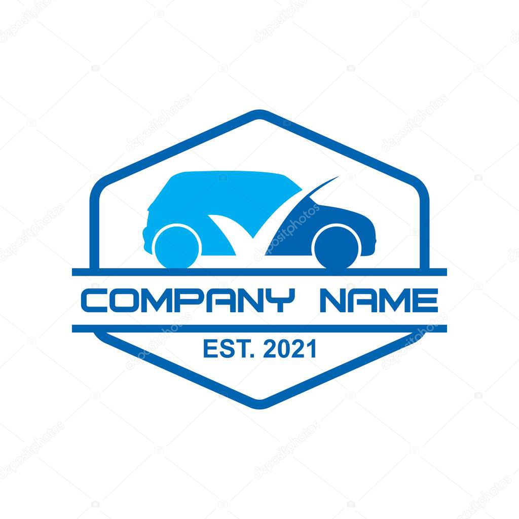 Auto check logo , automotive logo