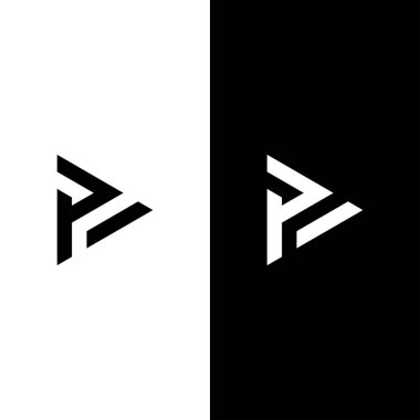 Vektör logo simgesini oynat. Video simgesi tasarım şablonu. Müzik çalar