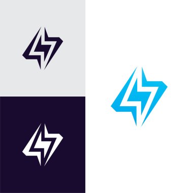 Enerji logosu şablon tasarımı