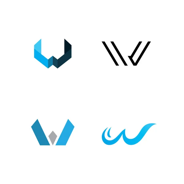 Letters Business Logo Pictogram Symbolen Sjabloon Ontwerp — Stockvector