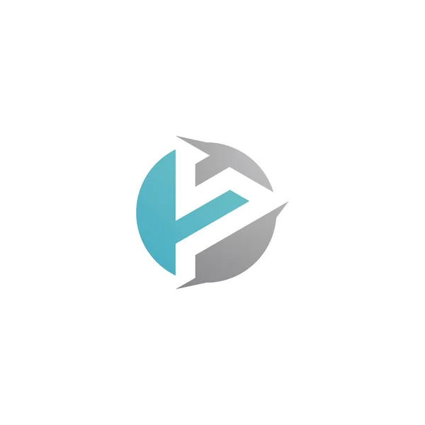 Lettres Logo Entreprise Icône Symboles Design Modèle — Image vectorielle