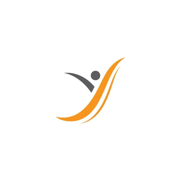 List Biznes Logo Ikona Wektor Szablon — Wektor stockowy