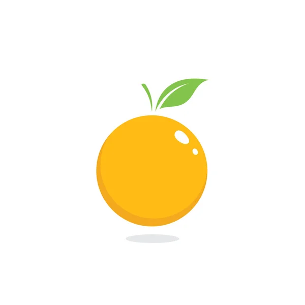 Icona Logo Arancione Illustrazione Vettoriale — Vettoriale Stock