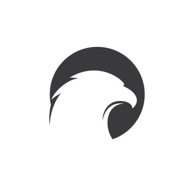 Kartal Logo Vektörü, Yaratıcı Kartal Şablon Çizimi