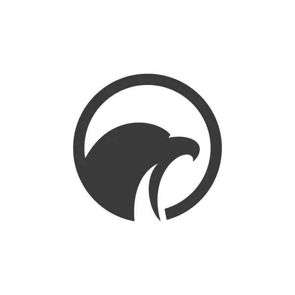Logo Aigle Vecteur Icône Créative Aigle Illustration Modèle — Image vectorielle