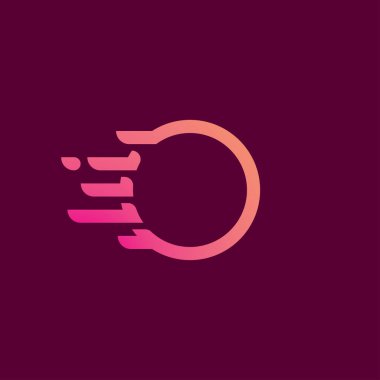 Hızlı Zaman logo vektör şablonu