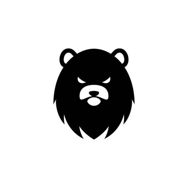 Иллюстрация Логотипа Белого Медведя — стоковый вектор