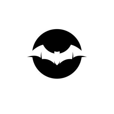 Yarasa Logosu şablon vektör çizimi