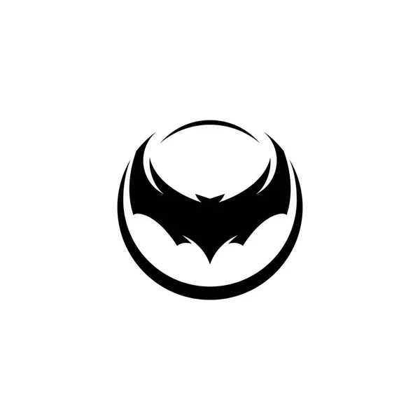 Bat Logo Template Vector Illustration — Stock Vector