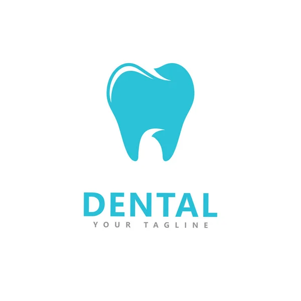 Plantilla Diseño Logotipo Concepto Dental — Vector de stock
