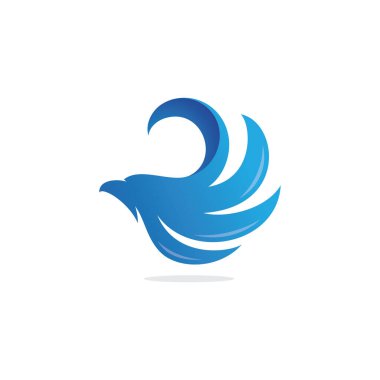Kartal Logo Vektörü, Yaratıcı Kartal Şablon Çizimi