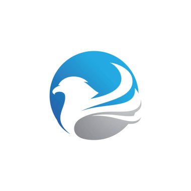 Kartal Logo Vektörü, Yaratıcı Kartal Şablon Çizimi