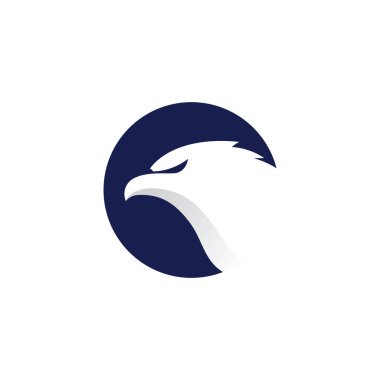Kartal Logo Vektörü, Yaratıcı Kartal Şablon Çizimi