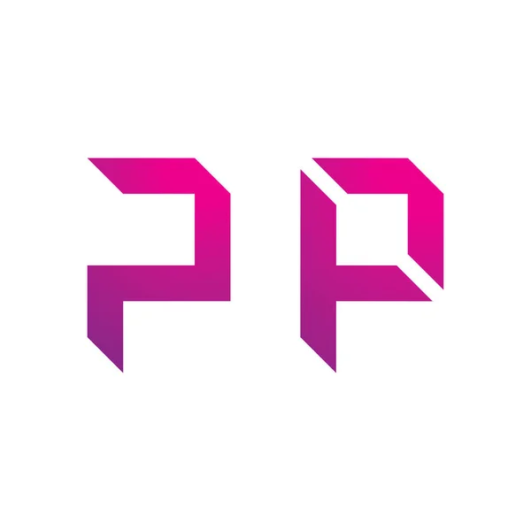 Lettre Logo Vectoriel Design Icône Police Style Créatif Alphabet Abstrait — Image vectorielle