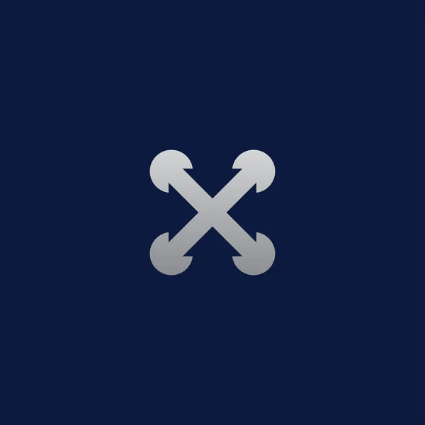Buchstabe Logo Vektor Design Vorlage Logo Symbol Für Unternehmen — Stockvektor