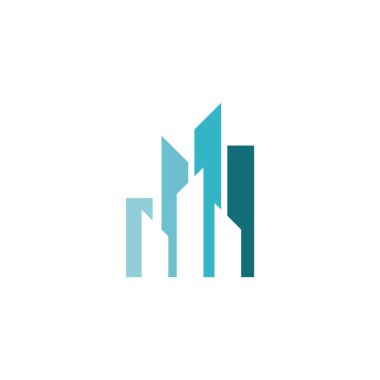 Yeni Şehir Logosu Tasarımı, Gayrimenkul Logosu Yaratıcı Sembol Tasarımı