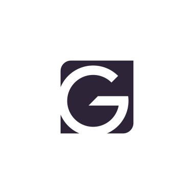 G logo vektör şablonu, yaratıcı logo sembolü