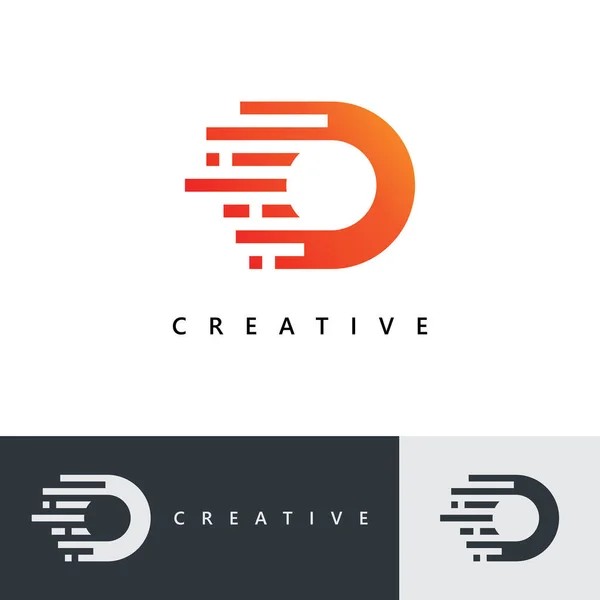Brev Logotyp Vektor Mall Creative Brev Ursprungliga Logotyp Design — Stock vektor