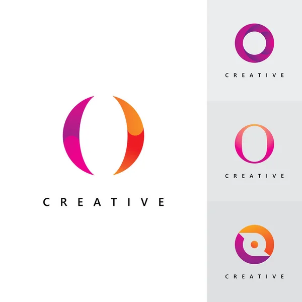 Letter Logo Vector Template Creative Letter First Logo Design — 스톡 벡터