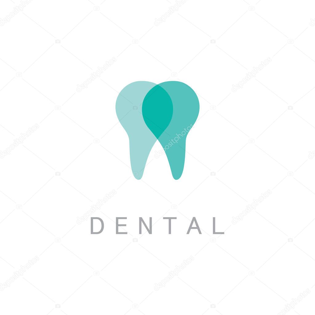 Dental clinic logo. dentist and health mouth. Illustration for your business