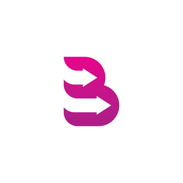Bokstav Logotyp Ikon Design Mall Creative Logotyp Symbol — Stock vektor