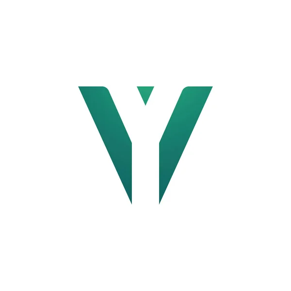 Vロゴデザインとテンプレート ベクトルの創造的なV Yアイコンのイニシャルベースの文字 — ストックベクタ